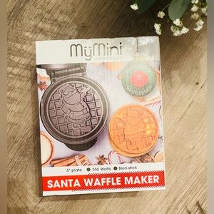 Limited Edition NO LONGER SOLD IN STORES Santa Waffle Marker Mini